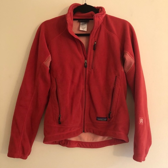 Patagonia Jackets & Blazers - Patagonia Red Regulator Fleece Zip-up Jacket